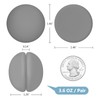 VANZAVANZU 5 Pairs Shower Curtain Weights, Silicone Wrapped Magnets, Heavy