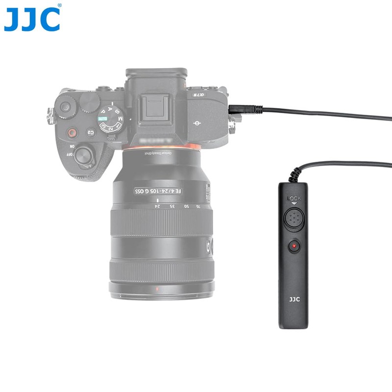JJC Shutter Release Cable Remote Cord for Sony Alpha/Cyber-shot Cameras