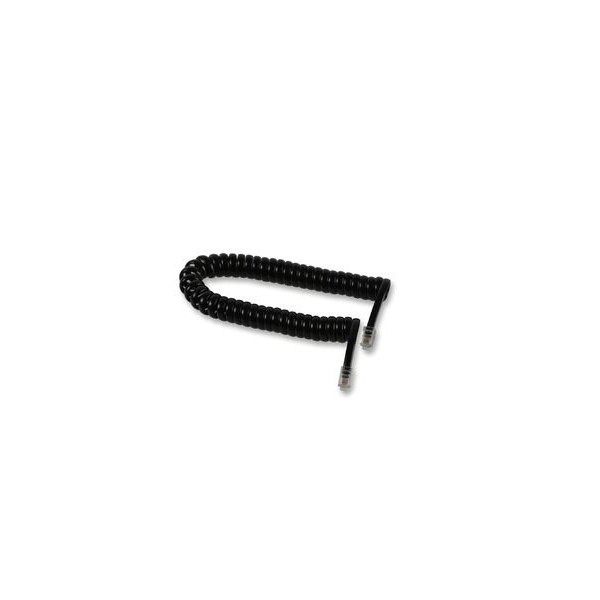 Consoletronic Telephone Handset Coiled RJ10 Plug to RJ10 Plug Cable
