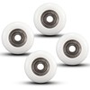 PFCKE Total Gym Replacement Set of 4 Wheels/Rollers for Models