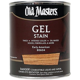 Old Masters 80604 Gel Stain, 1 Quart, Early American, 32 Fl Oz