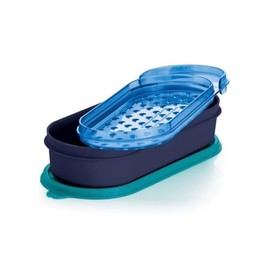 Generic Cheese Grater, Handy Grater, BPA FREE, 3 PICES, LID + CONTAINER + GRATER + BLUE, REGULAR