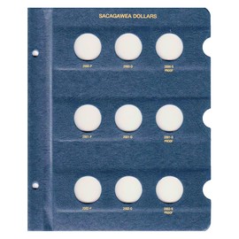 Whitman US Sacagawea Dollar Coin Album 2000 - 2009 #2234