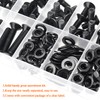 HELIFOUNER 146 Pieces M6 x 8mm /10mm /12mm /16mm /20mm