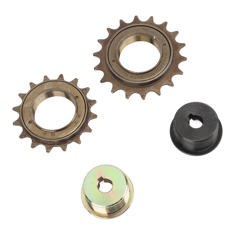 2PCS Freewheel Left Drive Adapter Set Iron 16T 18T Bike