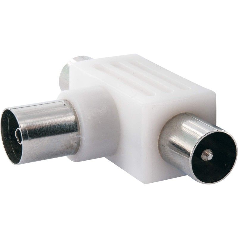 Schwaiger ASV25532 2x Plug-In Connector Splitter White