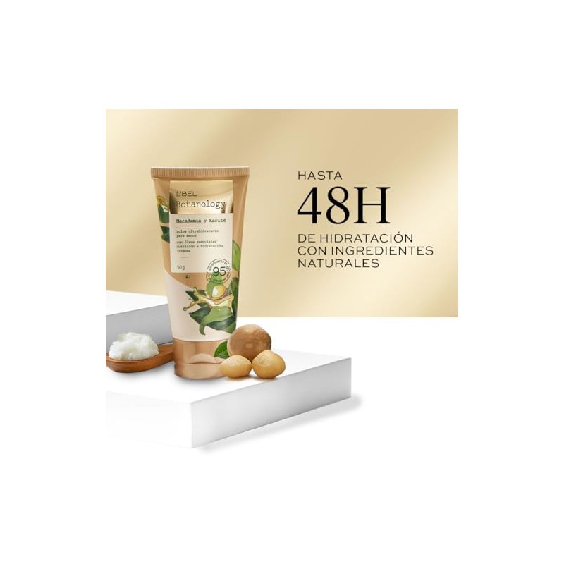 L'BEL, Botanology Crema Hidratante para Manos Macadamia