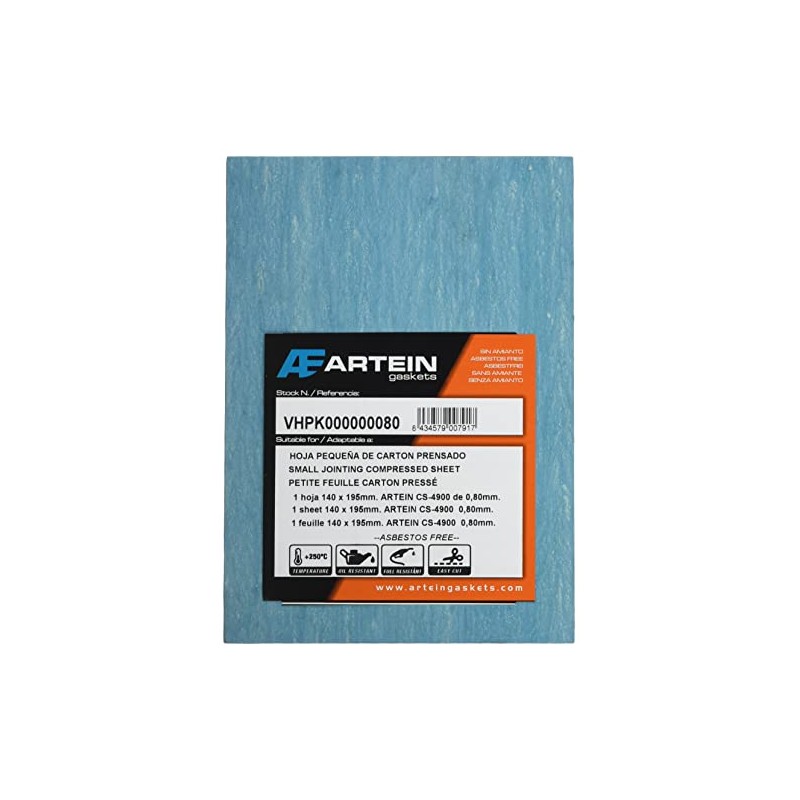 ARTEIN Dichtungspapier dick 0,80mm 140mm x 195mm