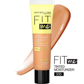 Maybelline Fit Me Tinted Moisturizer, Natural Coverage, Face Makeup, 335, 1 Count