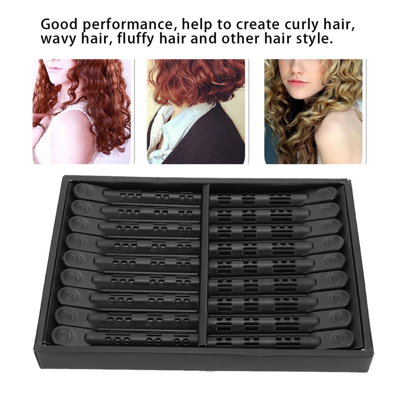 18pcs Professional Perming Hair Roller Household DIY Wavy Curly Hair