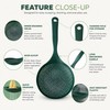 Large Scoop Colander Strainer for Cooking – Heat-Resistant Plastic Slotted