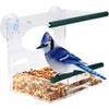 Window Bird Feeder, Bird House Window Suction Cup, Transparent Suction