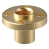 Fudeshe 2PCS Lead Screw Brass Nut, T8 Lead Screw,Anti Backlash