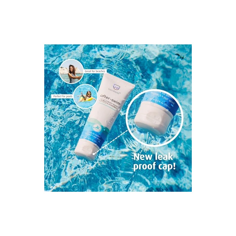 Chlorine Removing Neutralizing After Swim Body Wash and Shampoo