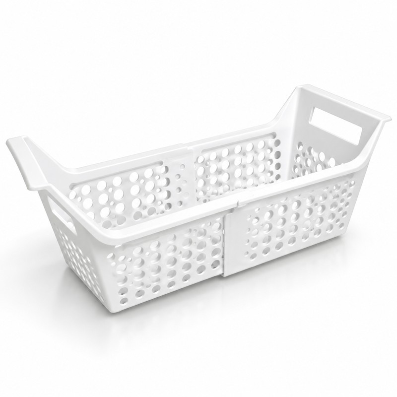 Expandable PP Refrigerator Storage Basket – Odorless Fridge Organizer Bin