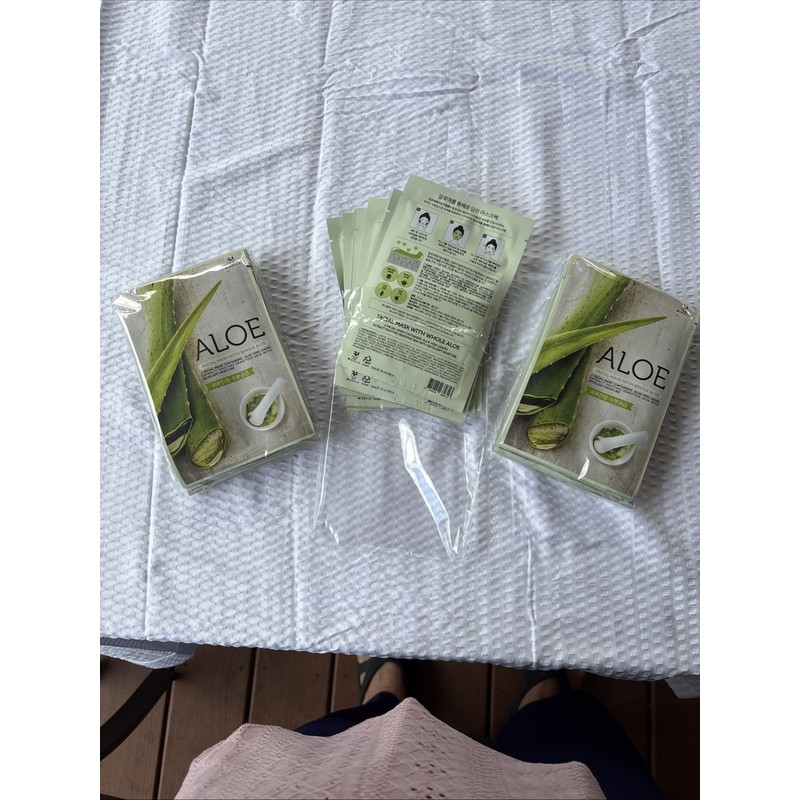 Miracle M24 ALOE Facial Mask With Whole ALOE 30 Individual