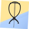 Baluue 1pc Folding Wig Stand for Hair Display Wig Holder