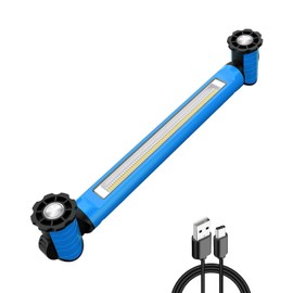 CLY 3000LM Bright LED Work Light, Magnetic Underhood, 6 Modes, 5000mAh Rechargeable, Mechanic Light with Hooks for Car Repair/Garage/Workshop/Emergency