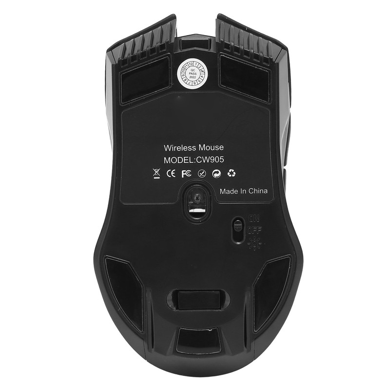 Wireless Mouse 2.4G Rechargeable USB RGB Professional Grade Optical Sensor
