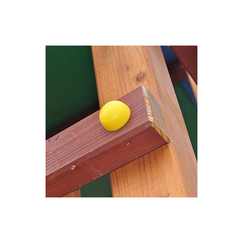 Pack of 20 Yellow Screw Covers for Play Tower Swing