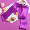 5PCS Princess Costume for Women Purple Sash Belt Ponytail Cuff