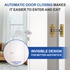 Bwintech 1 Pc Gold Finishing Door Closer for Internal Doors,Suitable