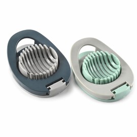 2 Egg Slicers with Even Cut Wires Compact Multi-Food Cutter for Kitchen