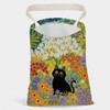 VYXVYX Car Garbage Can, Car Trash Bag Hanging, Country Style