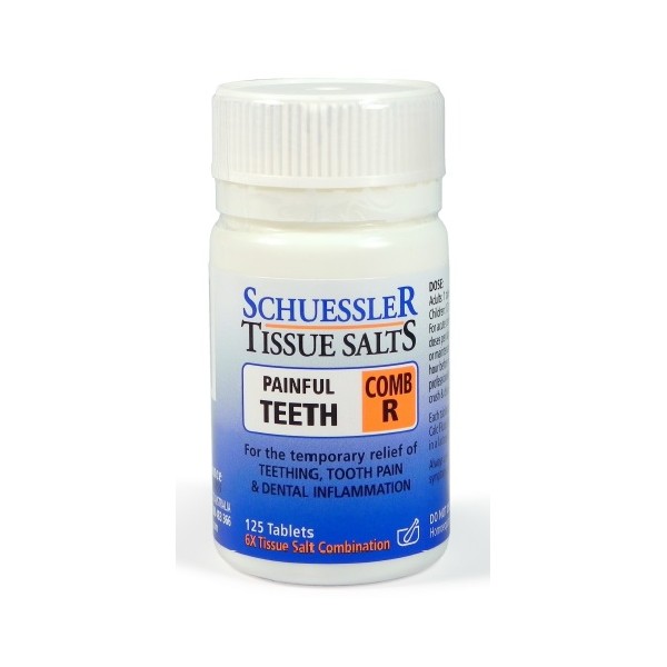 Schuessler Tissue Salts COMB (R) Painful Teeth Tablets 125
