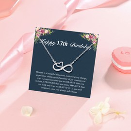 PINKDODO 13th Birthday Gifts for Girls, Birthday Gifts for 13 Year Old Girl,Teen Girl Gifts 13 Years Old Girl Gift Idea for Teen Girls Daughter Granddaughter