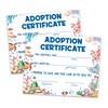 Pet Adoption Certificate, Adopt A Pet Party Favor, Ocean Animals