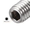 sourcing map Ball Point Set Screws, M6 x 12mm 304