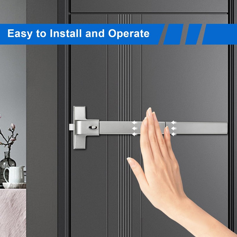 FAHKNS Panic Bars for Exit Doors Hardware Push Bar Door