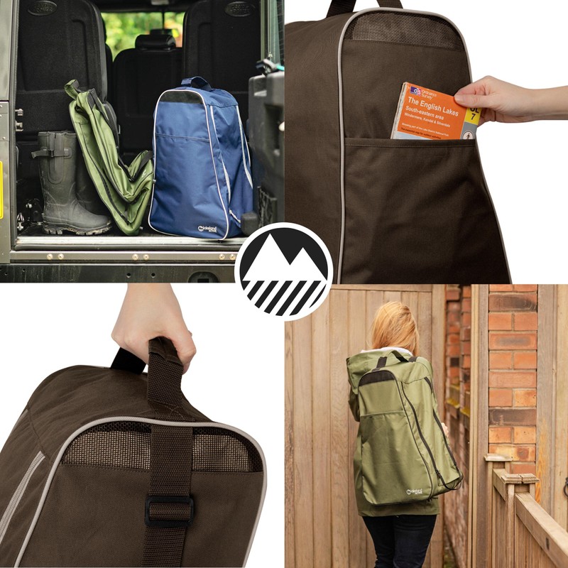 Lakeland Active Oakfield Wellington Boot Bag - Brown