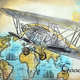 Viva Decor Steampunk Angel Stamp