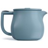 Tea Forte Fiore Ceramic Teapot with Infuser and Lid, Stone