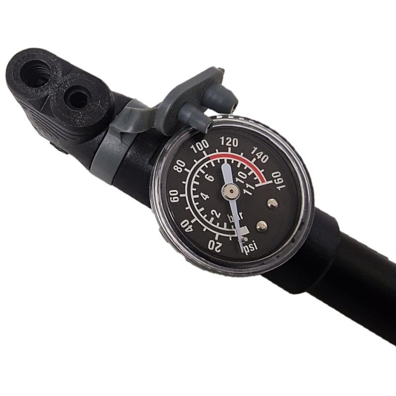 AWE® AWEForce™ CNC 6063 Alloy 12" Telescopic Bike/E-Bike Pump with