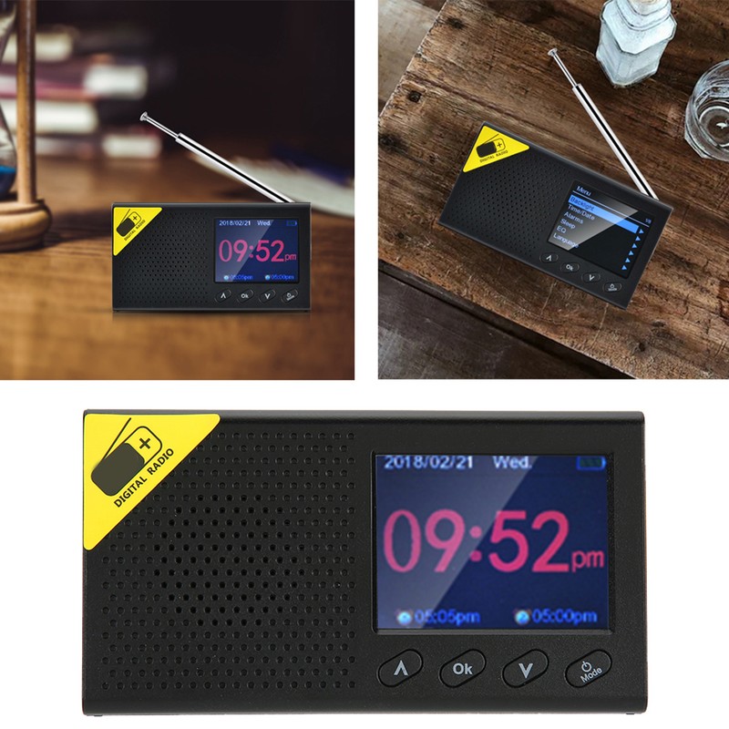 Portable Home Using Digital Radio for DAB 2.4 Inch LCD