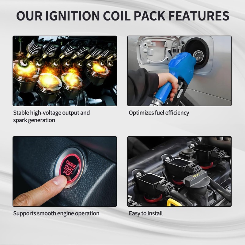 Ignition Coil Pack Fits for Mazda 3 CX-3 CX-5 MX-5