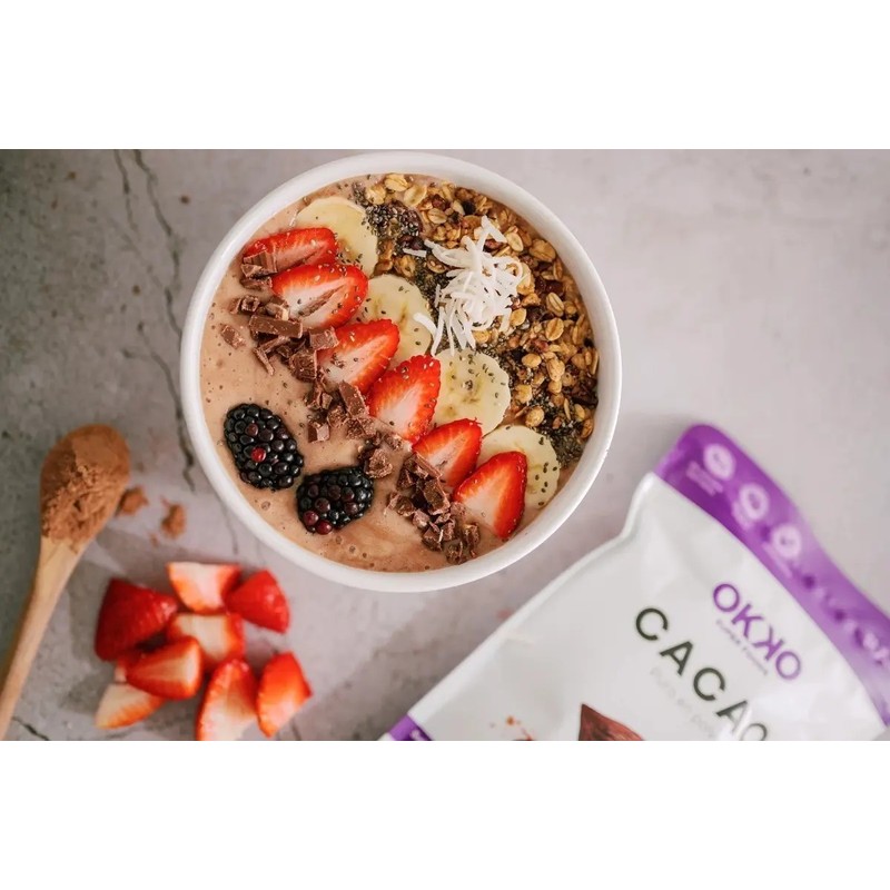 Cacao En Polvo Okko 200g Bolsa Calidad Premium