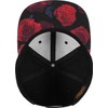 Flex fit Hat Roses Snapback Multi-Coloured blk/Red Size:One Size