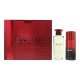 Antonio Banderas Diavolo 2 Piece Gift Set: EDT 100ml - Deodorant Spr For Men