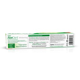 Aloe Dent - Whitening Aloe Vera Fluoride Free Toothpaste - 100ml - Pack of 3