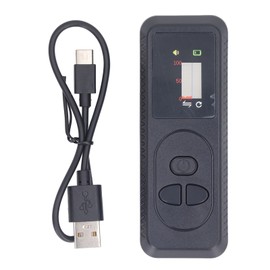 Nuclear Radiation Detector Handheld Portable Geiger Counter LCD Display Radiation Dosimeter with Audible Visual Alarm