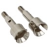 2PCS RC Rear Wheel Axle Cup Steel RC Rear Wheel