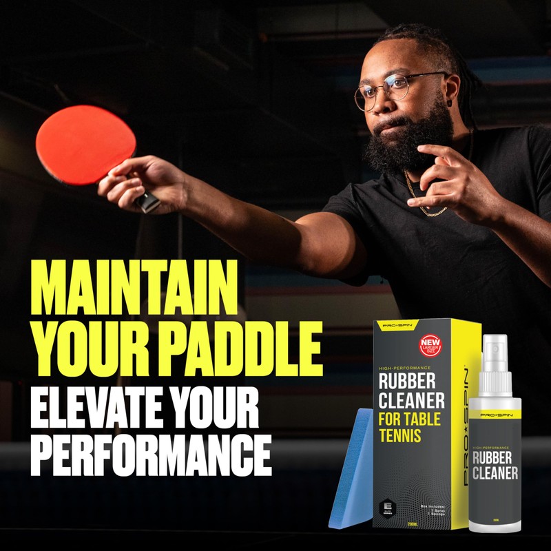 PRO-SPIN Table Tennis Rubber Cleaning Kit - Ping Pong Paddle