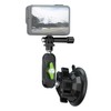 Photoys Vaccum Suction Cup Car Mount,Aluminum Alloy Magic Arm 360-Degree