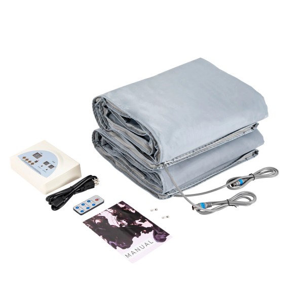 TBvechi Portable Far Infrared Thermal Sauna Blanket Body Shape Detox