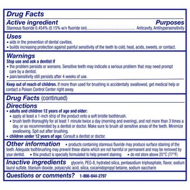 Sensodyne Repair and Protect Extra Fresh Toothpaste with Fluoride 3.4 Ounce. Pack of 3