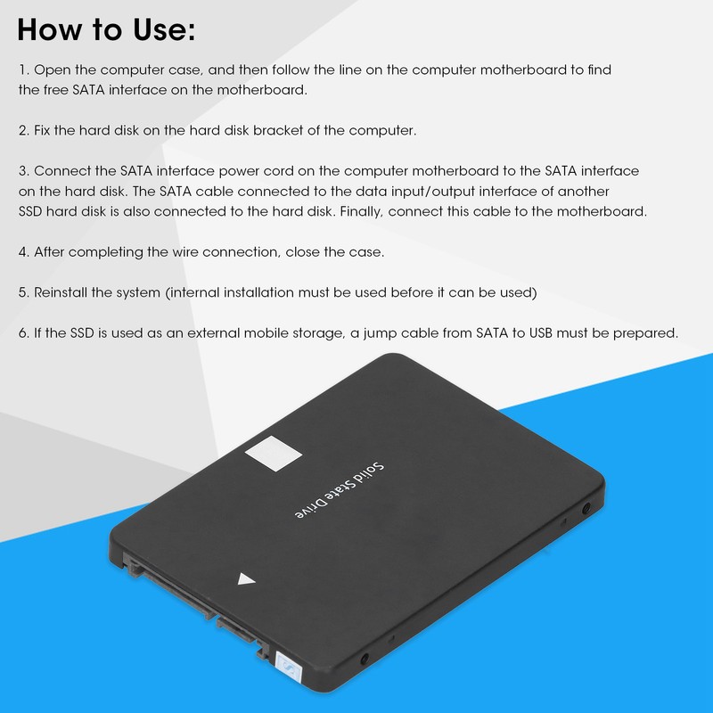 Solid State Hard Disk Metal Computer SSD Memory Parts YDS002
